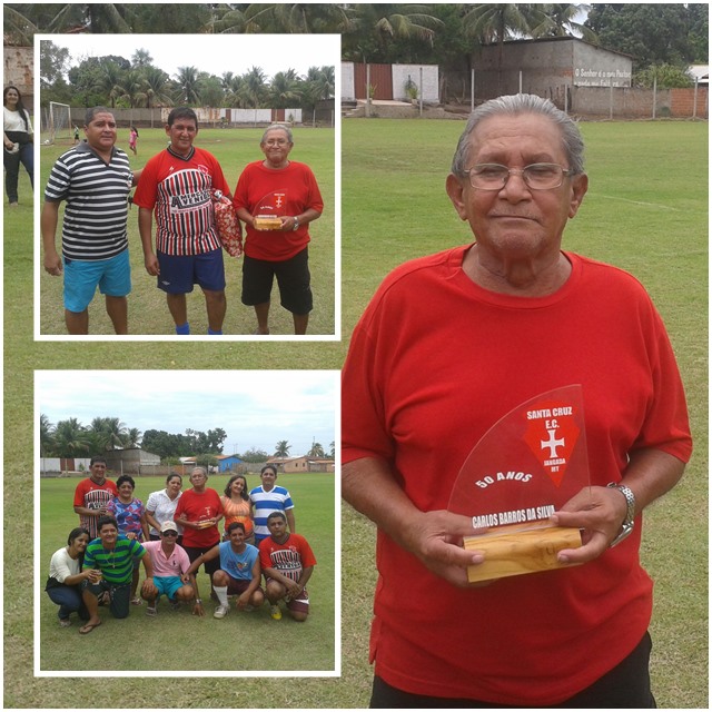 Aos 73 anos, fundador da 1ª equipe de Jangada se emociona ao receber homenagem