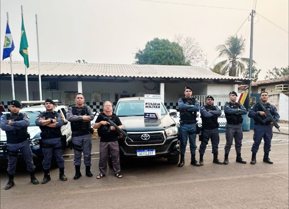 PM prende suspeito e recupera caminhonete de luxo em Jangada