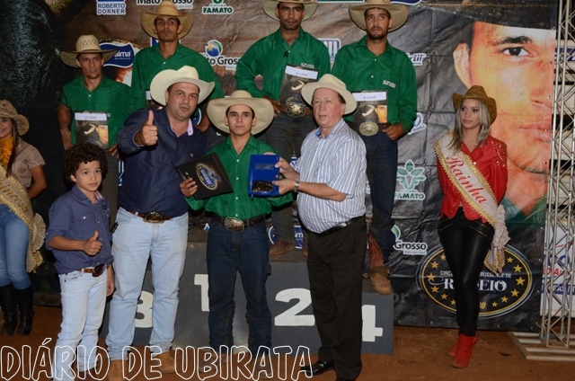 Liniker disputa o circuito representando o município de Jangada