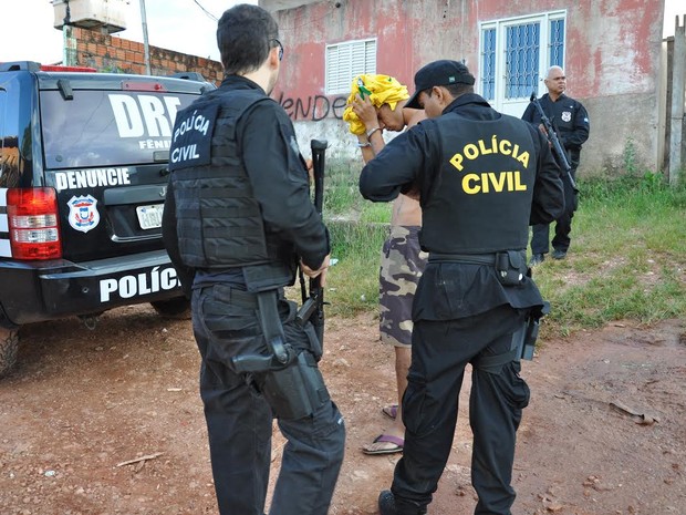 Operação 'Grená', deflagrada pela Polícia Civil nesta terça-feira (17) em Mato Grosso. (Foto: Polícia Civil-MT/Assessoria)