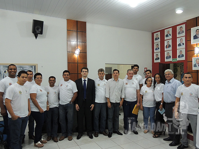 Membros de Conselhos de Segurança Pública - CONSEG de Jangada tomaram posse na noite de quarta feira (19), na cidade Nobres para a gestão trienal 2013/2015