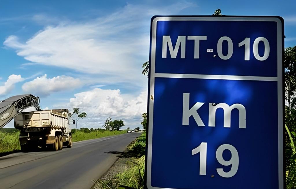 Rodovia MT-010, entre Rosário Oeste e Cuiabá, está entre os trechos leiloados pelo Governo de MT.